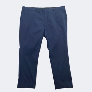 Bonobos Tuesday Pants Mens 46x30 Navy Straight‎ Fit Stretch Chino Dress Twill